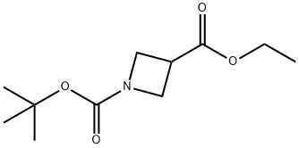 1-(叔丁基)-3-乙基氮杂环丁烷-1,3-二羧酸酯 结构式
