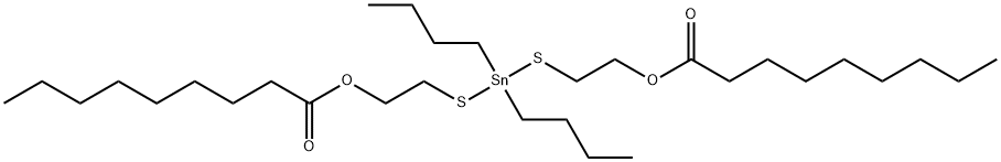 (dibutylstannylene)bis(thioethylene) dinonan-1-oate Structure