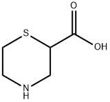2 - 羧酸硫代吗啉 结构式