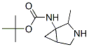 Carbamic acid, (2-methyl-3-azabicyclo[3.1.0]hex-1-yl)-, 1,1-dimethylethyl ester,,134677-58-0,结构式