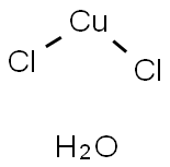 氯化铜水合物, 13468-85-4, 结构式