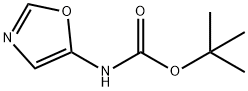 オキサゾール-5-イルカルバミン酸TERT-ブチル 化学構造式