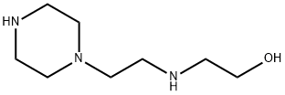2-[[2-(1-哌嗪基)乙基]氨基]乙醇 结构式
