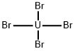 テトラブロモウラン(IV) 化学構造式