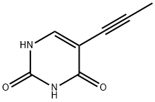 5-(丙-1-炔-1-基)嘧啶-2,4(1H,3H)-二酮 结构式