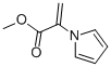 1H-Pyrrole-1-aceticacid,alpha-methylene-,methylester(9CI) 结构式