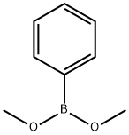 Boronic acid,phenyl-dimethyl ester 化学構造式