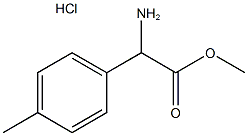 134722-09-1 2-氨基-2-(4-甲基苯基)乙酸甲酯盐酸盐