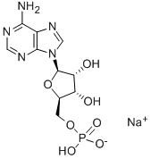 ADENOSINE5'-MONOPHOSPHATESODIUMSALT Struktur