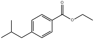 ethyl 4-isobutylbenzoate,134752-80-0,结构式