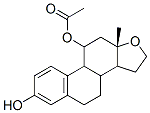 3-hydroxy-17-oxoestra-1,3,5(10)-trien-11-yl acetate Structure