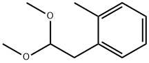 2-Methylphenylacetaldehyde dimethyl acetal Structure