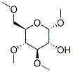 alpha-d-Glucopyranoside, methyl 3,4,6-tri-O-methyl-,13479-66-8,结构式