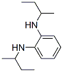 N,N'-bis(1-methylpropyl)benzene-1,2-diamine Structure