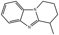 Pyrido[1,2-a]benzimidazole, 1,2,3,4-tetrahydro-4-methyl- (9CI) Structure