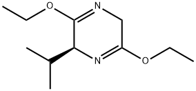 (S)-2,5-二氢-3,6-二乙氧基-2-异丙基吡嗪, 134870-62-5, 结构式