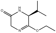 2(1H)-Pyrazinone,5-ethoxy-3,6-dihydro-6-(1-methylethyl)-,(S)-(9CI),134870-64-7,结构式
