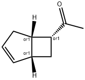 Ethanone, 1-(bicyclo[3.2.0]hept-2-en-6-yl)-, (1alpha,5alpha,6beta)- (9CI) 化学構造式
