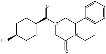 cis-Hydroxy Praziquantel 结构式