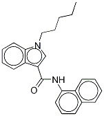 a-Naphyrone Hydrochloride 化学構造式