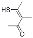 3-펜텐-2-온,4-메르캅토-3-메틸-,(3Z)-(9CI)