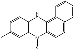 7-Chloro-7,12-dihydro-9-methylbenzo[c]phenarsazine|