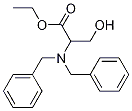 Ethyl 2-(dibenzylaMino)-3-hydroxypropanoate 化学構造式