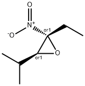 Oxirane, 2-ethyl-3-(1-methylethyl)-2-nitro-, trans- (9CI) 结构式