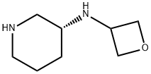 (R)-N-(Oxetan-3-yl)piperidin-3-amine Struktur