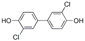 3,3'-Dichlorobiphenyl-4,4'-diol Structure