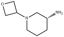 (R)-1-(Oxetan-3-yl)piperidin-3-amine 化学構造式