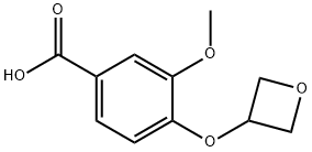 3-Methoxy-4-(oxetan-3-yloxy)benzoic acid