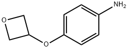 4-(Oxetan-3-yloxy)benzenamine Structure