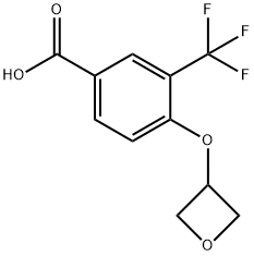 4-(Oxetan-3-yloxy)-3-(trifluoromethyl)benzoic acid price.