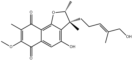 furaquinocin F Struktur