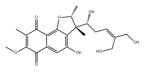 furaquinocin H Struktur