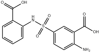 135-10-4 2-amino-5-[[(2-carboxyphenyl)amino]sulphonyl]benzoic acid