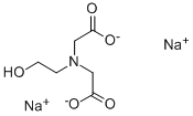 N-羟乙基亚氨基二乙酸二钠盐,135-37-5,结构式