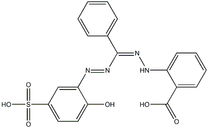2-[1-(2-ヒドロキシ-5-スルホフェニル)-3-フェニル-5-ホルマザノ]安息香酸 price.