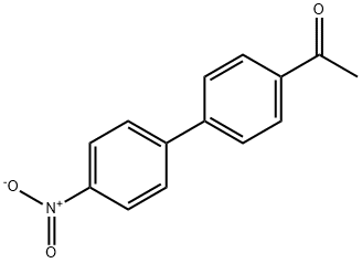 4-アセチル-4'-ニトロビフェニル 化学構造式