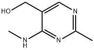 5-Pyrimidinemethanol,  2-methyl-4-(methylamino)- Structure