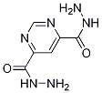 4,6-PyriMidinedicarboxylic acid, dihydrazide Structure