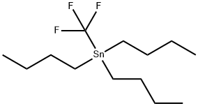 TRIBUTYL(TRIFLUOROMETHYL)STANNANE 化学構造式