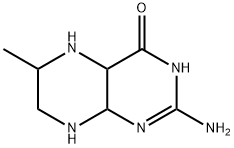 4(1H)-Pteridinone,2-amino-4a,5,6,7,8,8a-hexahydro-6-methyl-(9CI),135048-53-2,结构式