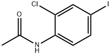 N-(2-CHLORO-4-IODOPHENYL)ACETAMIDE 化学構造式