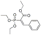 α-(Diethoxyphosphinyl)benzeneacrylic acid ethyl ester,13507-49-8,结构式