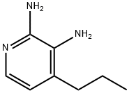 2,3-Pyridinediamine,  4-propyl- 结构式