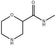 N-甲基-2-吗啉羧胺,135072-21-8,结构式