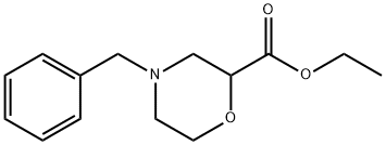 Ethyl4-benzylmorpholine-2-carboxylate Struktur