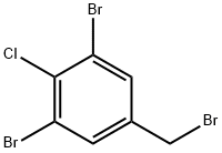 1,3-dibromo-5-(bromomethyl)-2-chlorobenzene Structure